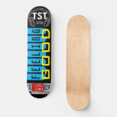 EEN GOED GEVOEL op het skateboard (Voorkant)