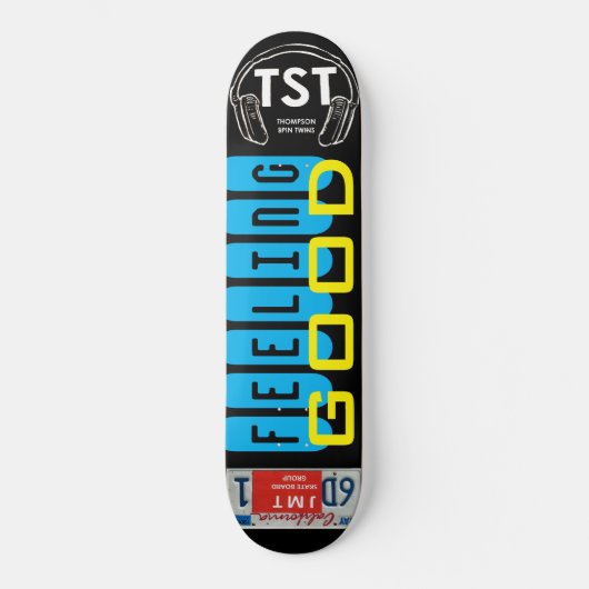 EEN GOED GEVOEL op het skateboard (Voorkant)