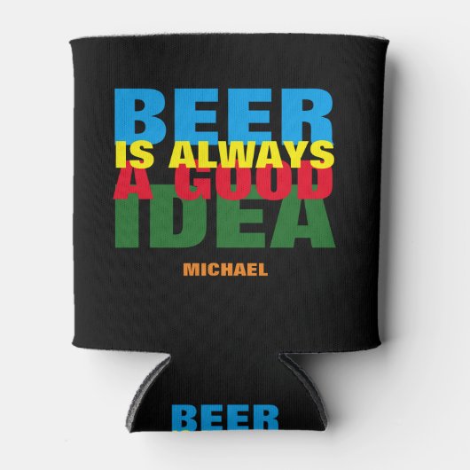 Een goed idee, Beer Blikjeskoeler (Voorkant)