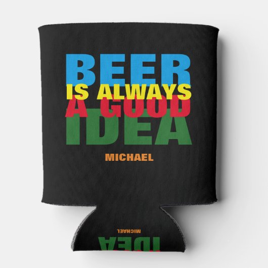 Een goed idee, Beer Blikjeskoeler (Achterkant)