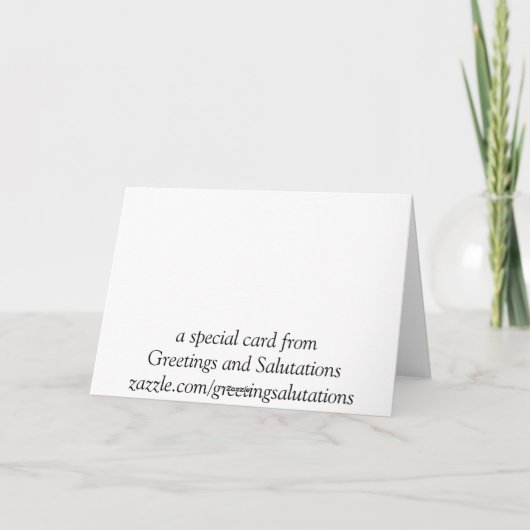 Een goed jaar aankondiging (Achterkant)