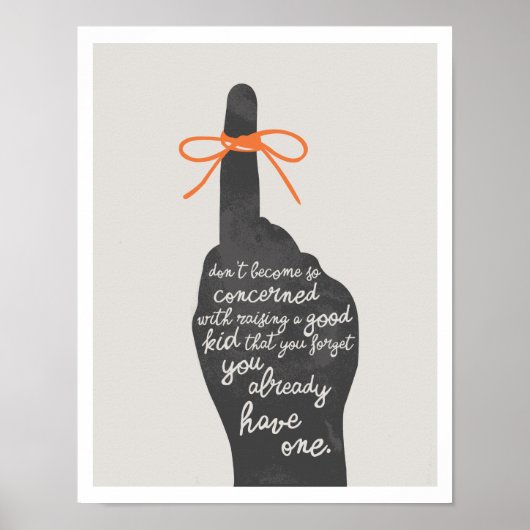 Een goed Kind afdrukken van 11 x 14 inch Poster (Voorkant)