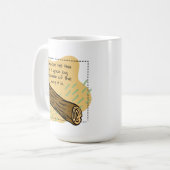 Een goed logboek koffiemok (Voorkant links)