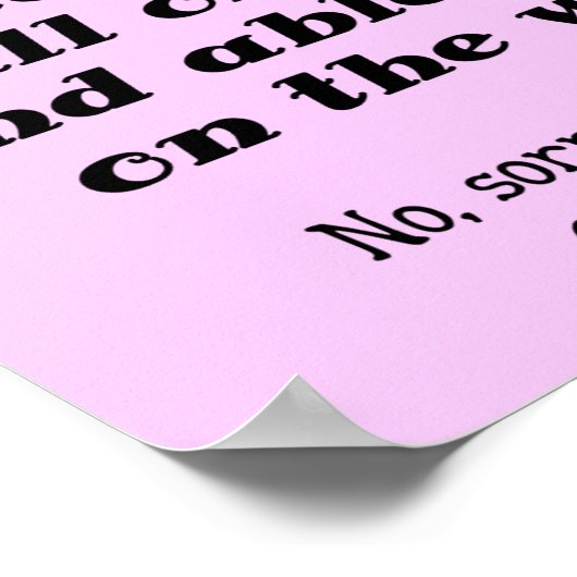 Een goed Man Funny Coffee Poster Sign. (Hoek)