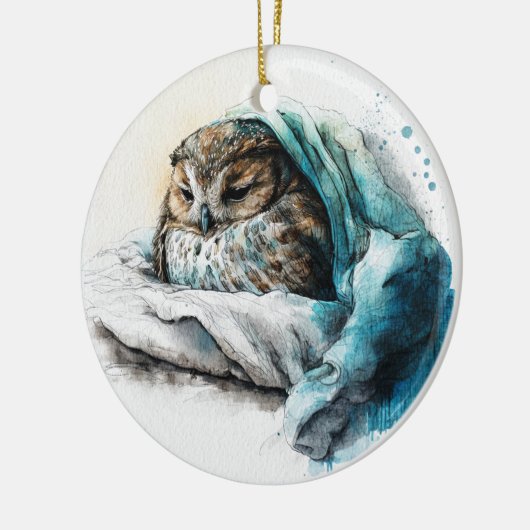 Een goed Nap Ceramic Ornament (Links)
