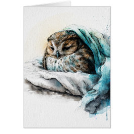 Een goed Nap-Wenskaart