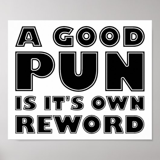 Een goed Poster met een goed woordje (Voorkant)