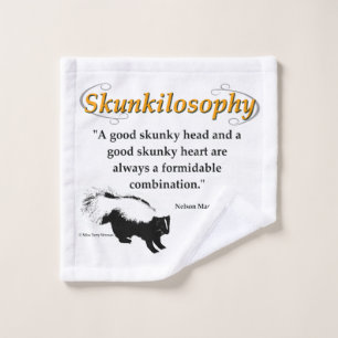 Een goed stinkhoofd en een goed stinkhart washandje