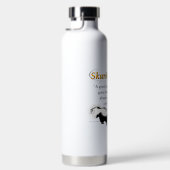 Een goed stinkhoofd en een goed stinkhart waterfles (Rechts)