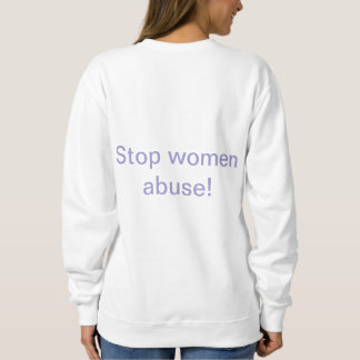 Een goed sweatshirt voor misbruikte vrouwen uit he