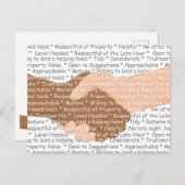 Een goede buur zijn briefkaart (Voorkant / Achterkant)