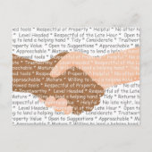 Een goede buur zijn briefkaart (Voorkant)