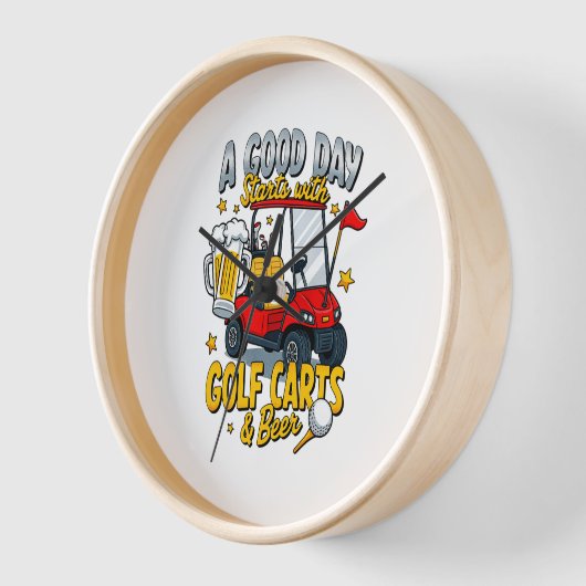 Een goede dag begint met golfkarretjes (Hoek)