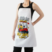 Een goede dag begint met golfkarretjes schort (Insitu)