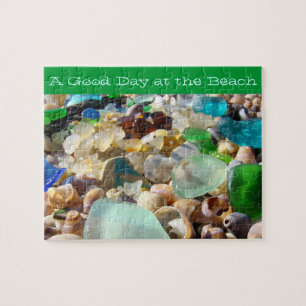 Een goede dag bij de verstuivers van zeewier legpuzzel