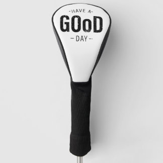 Een goede dag golfheadcover