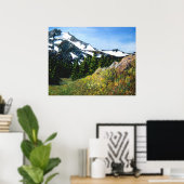 Een goede dag in de Cascades Poster (Thuiskantoor)