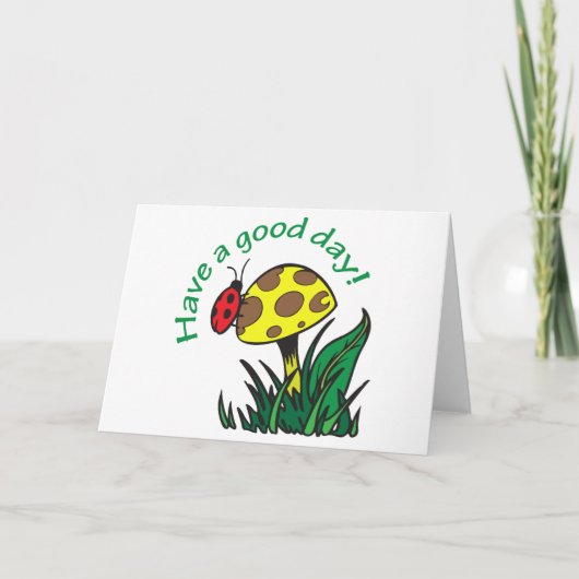 Een goede dag kaart (Voorkant)