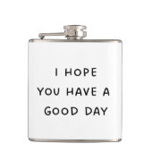 Een goede dag koffie Mok Heupfles (Voorkant)