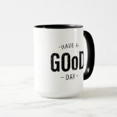 Een goede dag mok (Voorkant rechts)