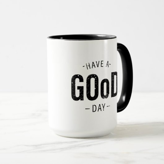 Een goede dag mok (Voorkant rechts)