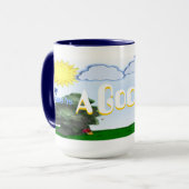 Een goede dag Mok (Voorkant links)