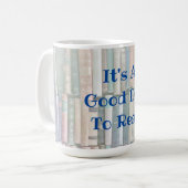 Een goede dag om boeken te lezen Mok koffiekopje (Voorkant links)