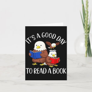Een goede dag om een boek te lezen arend bibliothe kaart