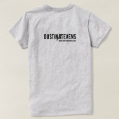 Een goede dag om een Dustin Stevens Book te lezen T-shirt (Design achterkant)
