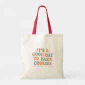 Een goede dag om koekjes te bakken tote bag (Achterkant)
