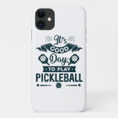 Een goede dag om Pickleball te spelen Case-Mate iPhone Case (Achterkant)
