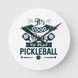 Een goede dag om Pickleball te spelen Ronde Klok