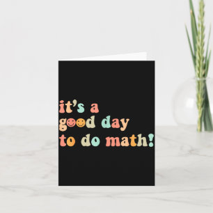 Een Goede Dag Om Wiskunde Leraren Terug Naar Schoo Kaart