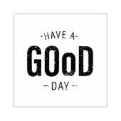 Een goede dag rubberstempel (Afrduk)