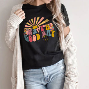 Een goede dag - Unisex T-shirt - zwart of grijs