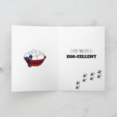 Een goede dag wensen | Hand Drawn Chicken Kaart (Binnen)