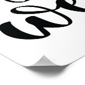 Een goede gezondheid is de beste rijkdom poster (Hoek)