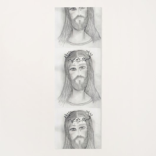 Een goede Jezus Yogamat (Achterkant)