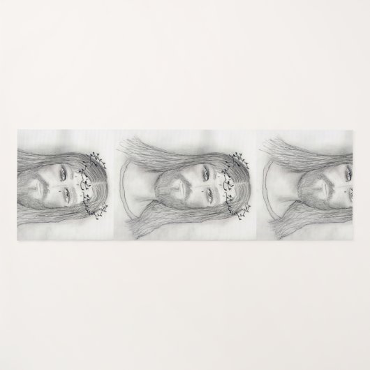 Een goede Jezus Yogamat (Voorkant (horizontaal))