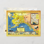 Een goede kaart van Alaska (Voorkant / Achterkant)