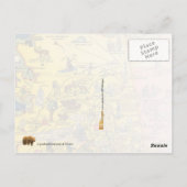 Een goede kaart van Alaska (Achterkant)