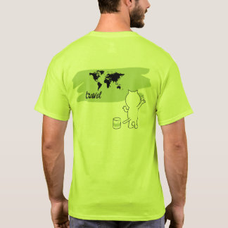 Een goede keuze voor wie de wereld rondreist t-shirt
