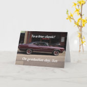 EEN GOEDE KLASSIEK, ZONDER UW AFSTUDEREN DAG KAART (Gele Bloem)