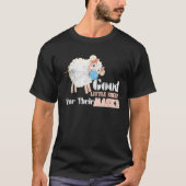 Een goede kleine schaap Draag hun maskerschaap die T-shirt (Voorkant)