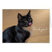 Een goede Lick Painterly-dank voor je kaart (Voorkant Horizontaal)