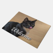 Een goede Lick Painterly Welkom Doormat Deurmat (Schuin)