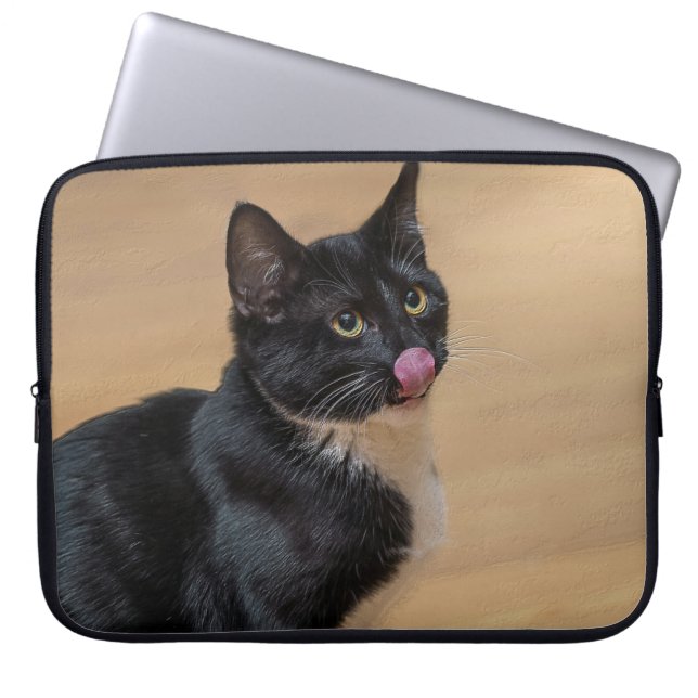 Een goede lik Schilderachtig Laptop Sleeve (Voorkant)