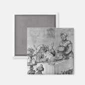 Een goede maaltijd, magneet (Voorkant / Achterkant)