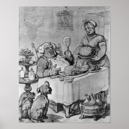 Een goede maaltijd, poster (Voorkant)