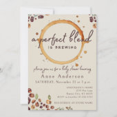 Een goede mix is het brouwen van koffie Baby showe Kaart (Voorkant)